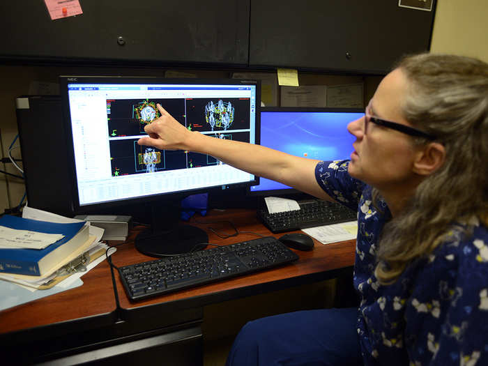 The next step is for St-Vincent to analyze the scans and use them to design a plan for targeting radiation on the exact spot where Maia