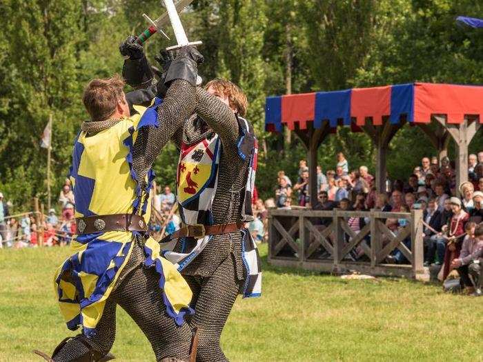 Inside the weird world of jousting - the medieval sport that