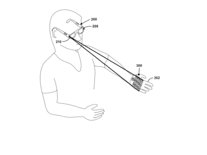 Google filed a patent in 2011 for augmented reality glasses.