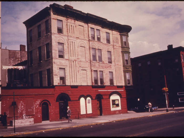 An example of Brooklyn architecture on Vanderbilt Avenue.