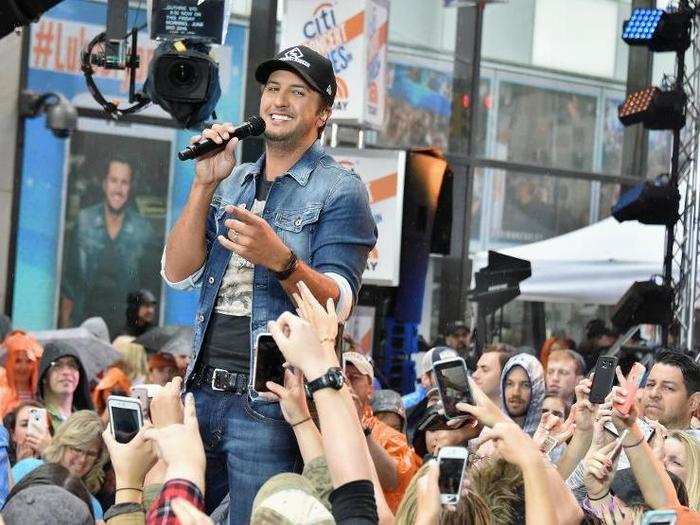 9. Luke Bryan