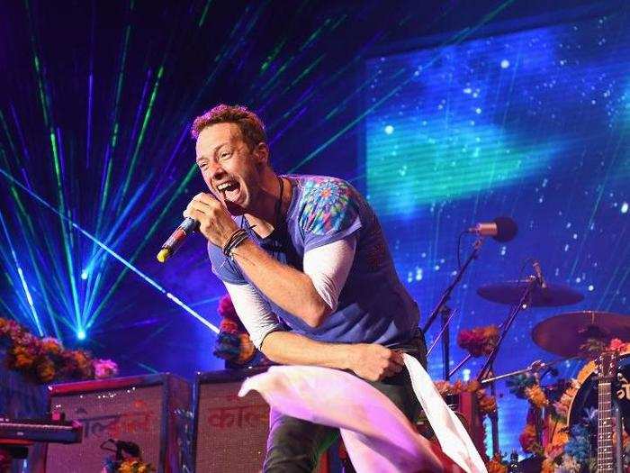 8. Coldplay