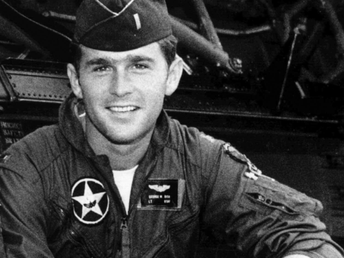 Former US President George W. Bush served in the Texas Air National Guard from 1968 to 1973.