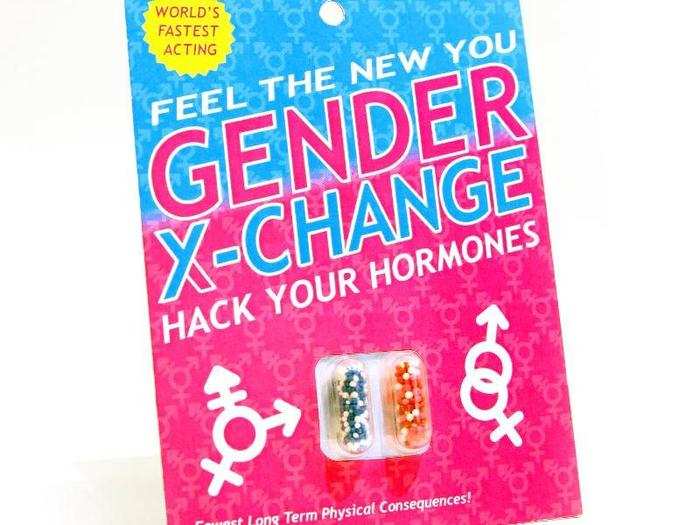 4. Pills that let you change genders temporarily — or forever.