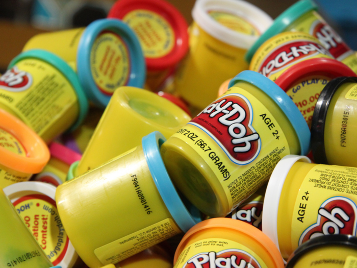 PLAY-DOH: According to the Hall of Fame, kids have played with an estimated 700 million pounds of Play-Doh over the years. Even the smell is iconic.