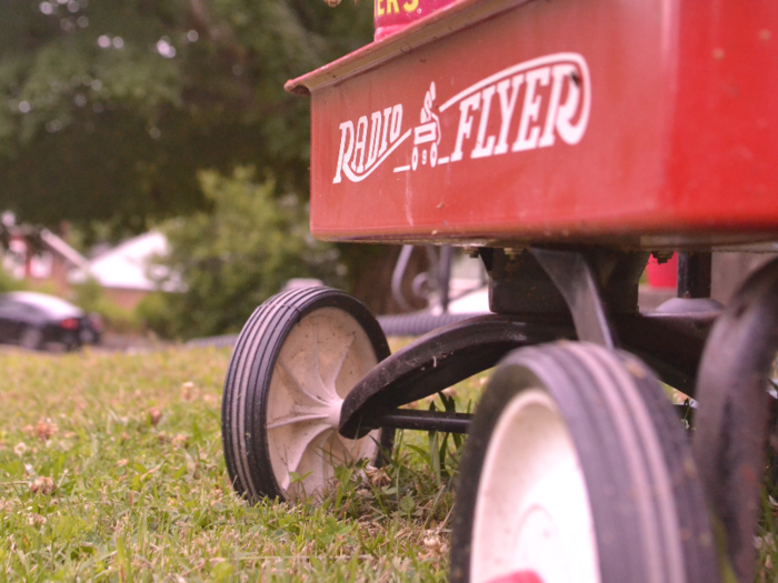 RADIO FLYER WAGON: The Radio Flyer wagon was invented by an Italian immigrant, and its name is an homage to another Italian invention: The radio.