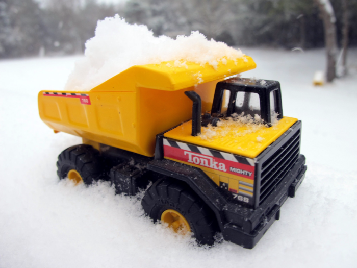 TONKA TRUCKS: The Mighty Dump Truck has been the flagship toy in Tonka