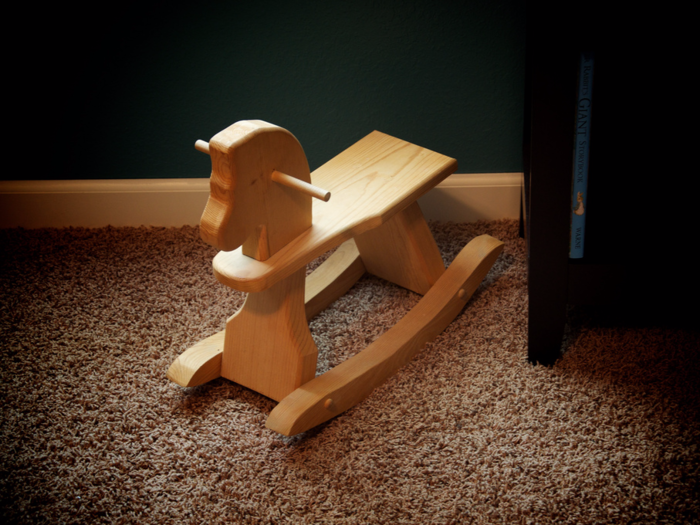 ROCKING HORSE: A basic rocking horse is easy to make with a little bit of carpentry know-how, and the simulated pony rides have thrilled little kids and make-believe cowboys for centuries?.