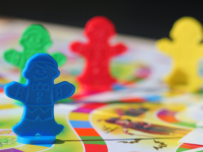 CANDY LAND: Candy Land is a very simple but very sweet game — in more ways than one. The board game was created in the early 1940s to help entertain children who were recovering from Polio, and bought by Milton Bradley in 1949.