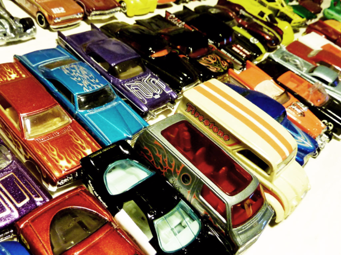 HOT WHEELS: Mattel, the company who owns Hot Wheels, has produced more than three billion cars over the decades.