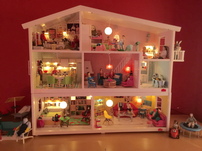 DOLLHOUSE: The first dollhouses were miniature status symbols for the elite, but over time manufacturers realized that they were the perfect home for a young child