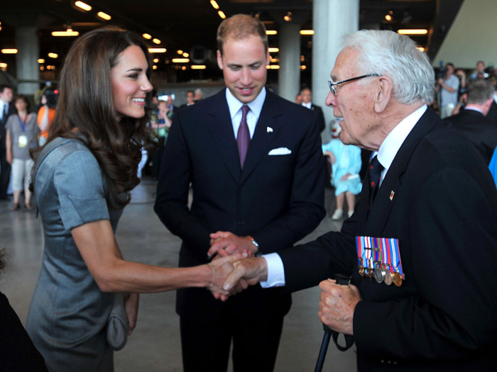 They took some time to meet with vets at the Canadian War Museum and unveiled a new mural.