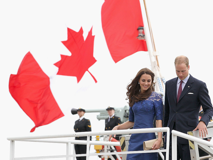 They took a trip on the HMCS Montreal to Quebec City.