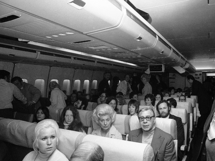 To give Pan Am the capacity it was looking for, Boeing added a second aisle to the cabin — thus creating the wide-body jet.