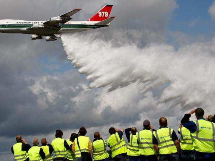 Over the years, the 747 has been deployed in a variety of ways, ranging from firefighting water tanker ...