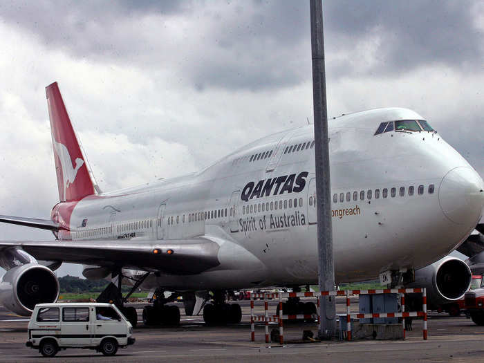 Qantas.