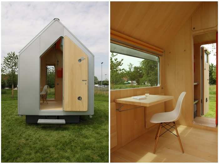 A 79-square-foot, eco-friendly home.