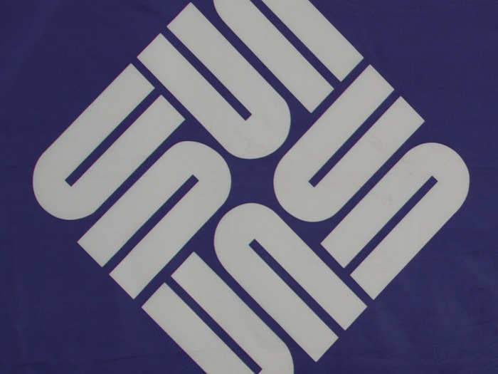 Sun Microsystems was acquired by Oracle in 2010 but its simple logo was deceptively clever. It consists only of "u" shapes arranged to form a box of "S