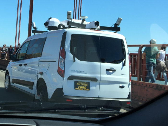 Now there are rumors that Apple has a new version of its mapping van driving around — TechRadar saw one in Cupertino, and we saw one on the Golden Gate Bridge.