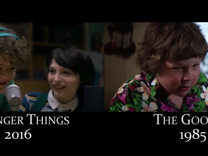 The ragtag group of kids in "Stranger Things" is a 2016 version of the gang from "The Goonies."