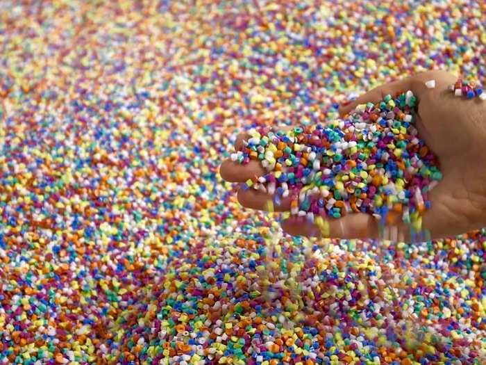 The "sprinkles" are not edible.