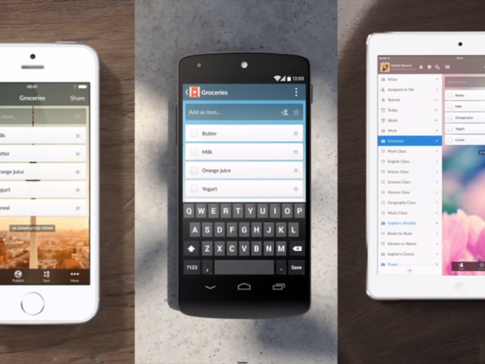 Wunderlist takes your to-do lists to the next level.