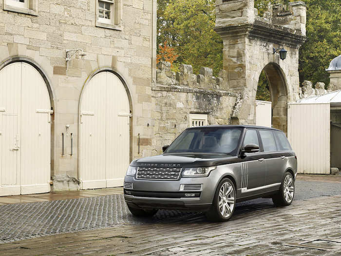 7. Land Rover has taken its flagship design and added luxurious perks to create the 2016 SVAutobiography.