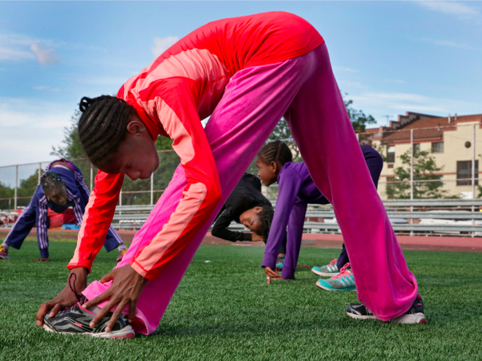 Tai, the oldest, qualified for the 400-meter run, the 800-meter run, and the 80-meter hurdles.