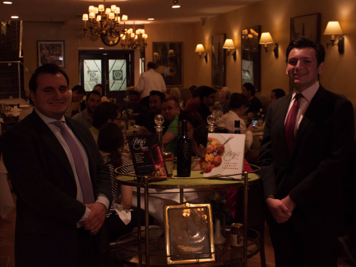 Sal’s sons, Joseph (on the left) and Peter (on the right) both currently work at Patsy’s. Joseph, who is currently 20, started working here part-time at the age of 11 and manages the front, while Peter, who is currently 17, started working part-time at the age of 9 and fell in love with the kitchen.