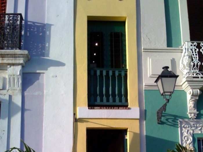 La Casa Estrecha in Old San Juan, Puerto Rico