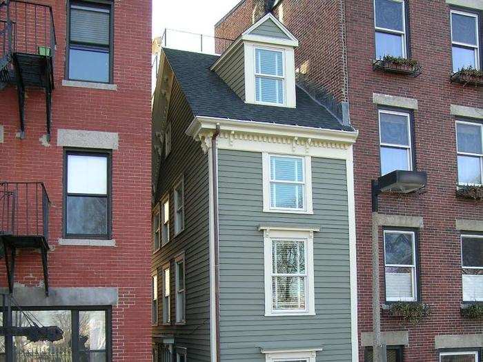 The Skinny House in Boston, Massachusetts, USA