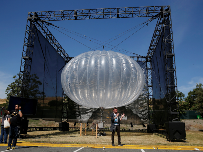 The balloons are also equipped with GPS so Google can keep track of their travel pattern.