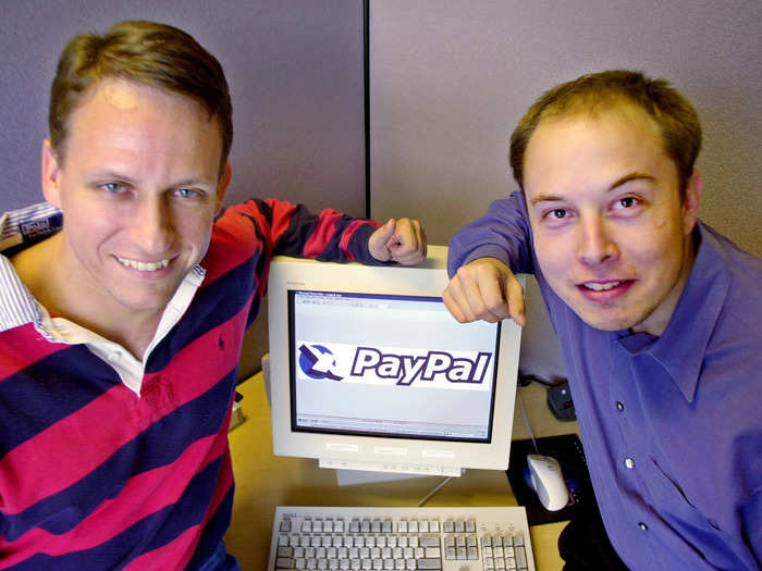 Using $10 million of the money he got from the sale of Zip2, Musk started X.com, an online banking company, in 1999. About a year later, X.com merged with Confinity, a money startup co-founded by Peter Thiel, to form a new company called PayPal.