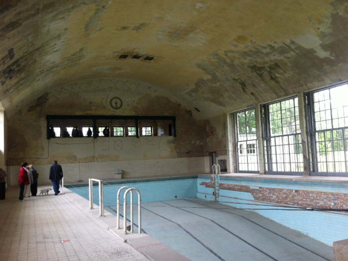 Conservationists spent a reported $2.25 million restoring the pool house