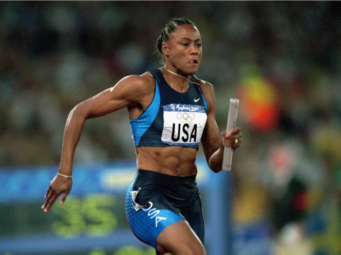 Marion Jones dominated women