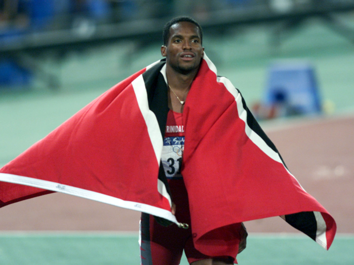 Ato Boldon shined for the Trinidad and Tobago track team, pulling in a silver and bronze medal.