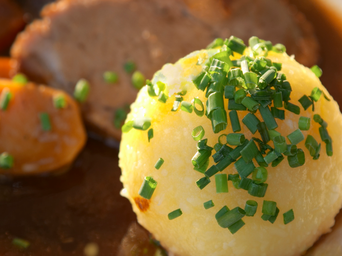 Potatoes are ubiquitous in German cuisine, so it