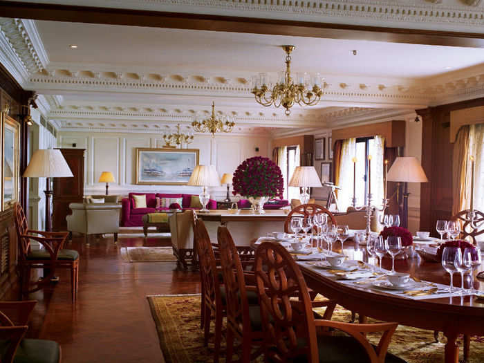 The Dining Area in the Grand Presidential Suite