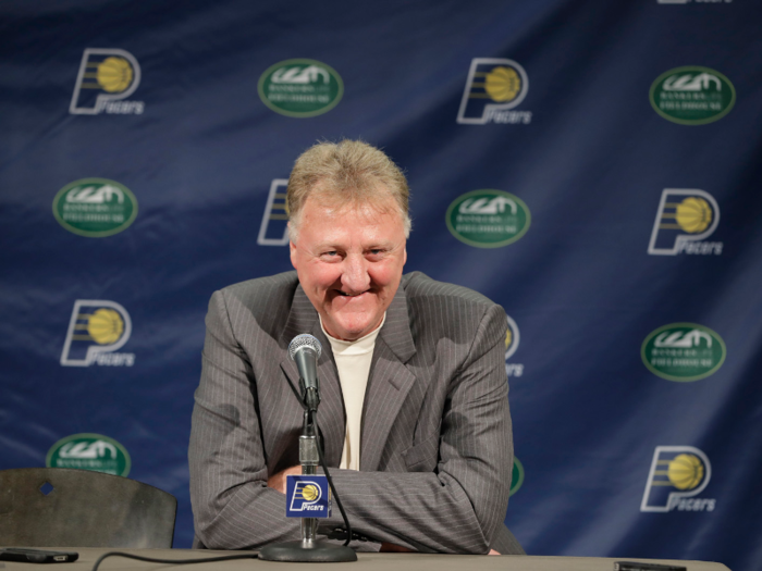 Today, Bird is president of the Indiana Pacers.