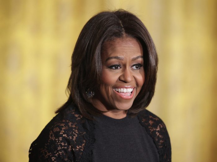 Michelle Obama is also a Harvard Law School graduate, from the class of 1988. As the first African-American first lady, Obama has championed health, higher education, and support for service members, veterans, and their families. Before moving into the White House, Obama worked as a lawyer in Chicago and served as associate dean of Student Services at the University of Chicago.