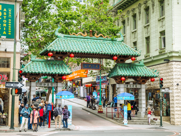 24. Chinatown Gate	, San Francisco, California