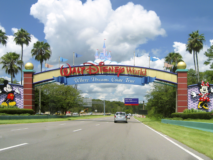 20. Walt Disney World Sign, Lake Buena Vista, Florida