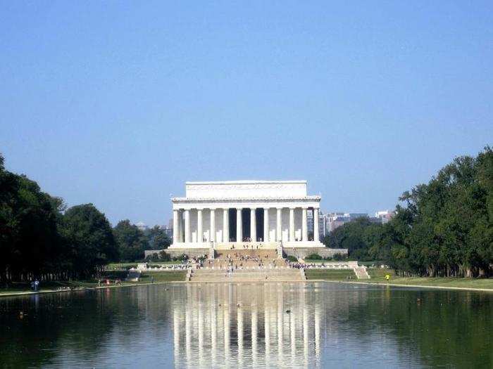 11. Lincoln Memorial Reflecting Pool, Washington, DC