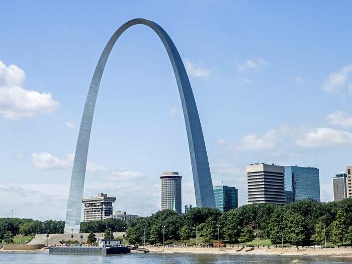 10. Gateway Arch, St Louis, Missouri