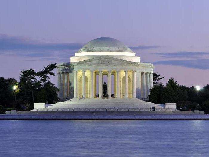 9. Thomas Jefferson Memorial, Washington, DC