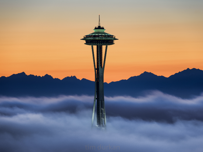 5. Space Needle, Seattle	, Washington