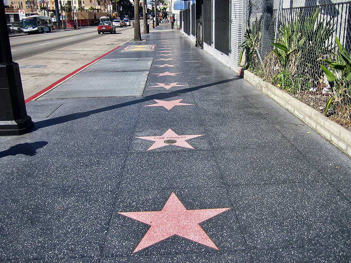 1. Hollywood Walk of Fame, Los Angeles, California