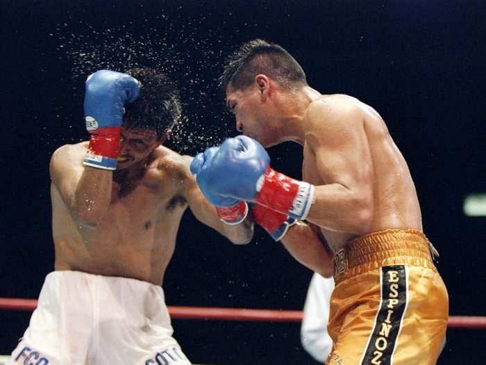 He got his start in the 1990s as a boxing photographer.