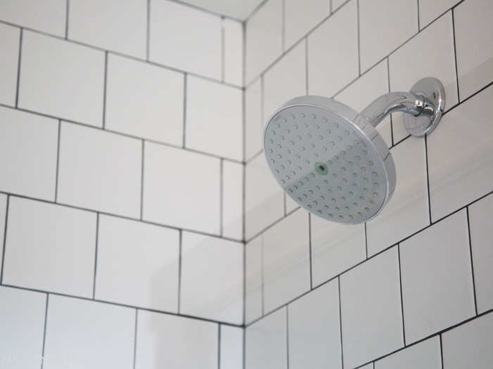 Sharing a bathroom might be worth it for the luxurious rain showerhead.