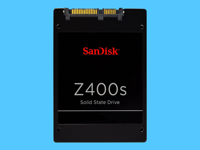 The storage: Sandisk 256GB SSD